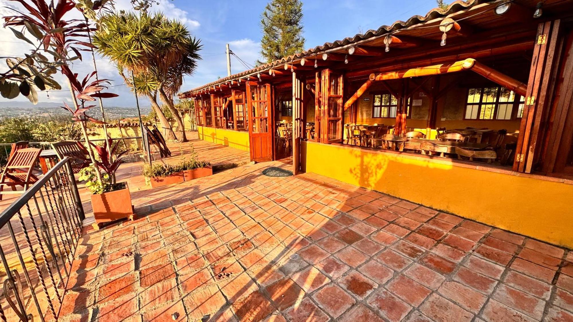 Posada Campestre La Casona Villa de Leyva Esterno foto