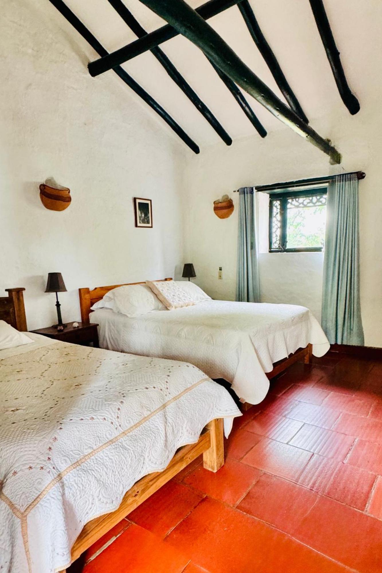 Posada Campestre La Casona Villa de Leyva Esterno foto