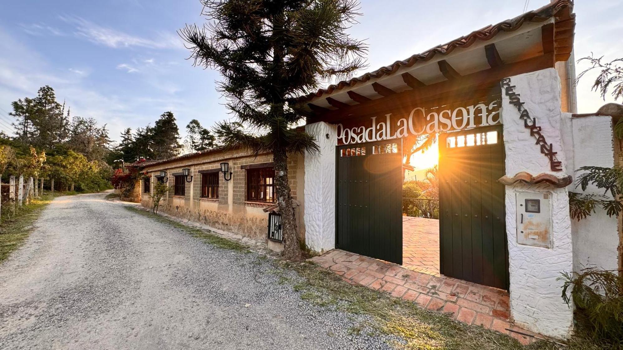 Posada Campestre La Casona Villa de Leyva Esterno foto