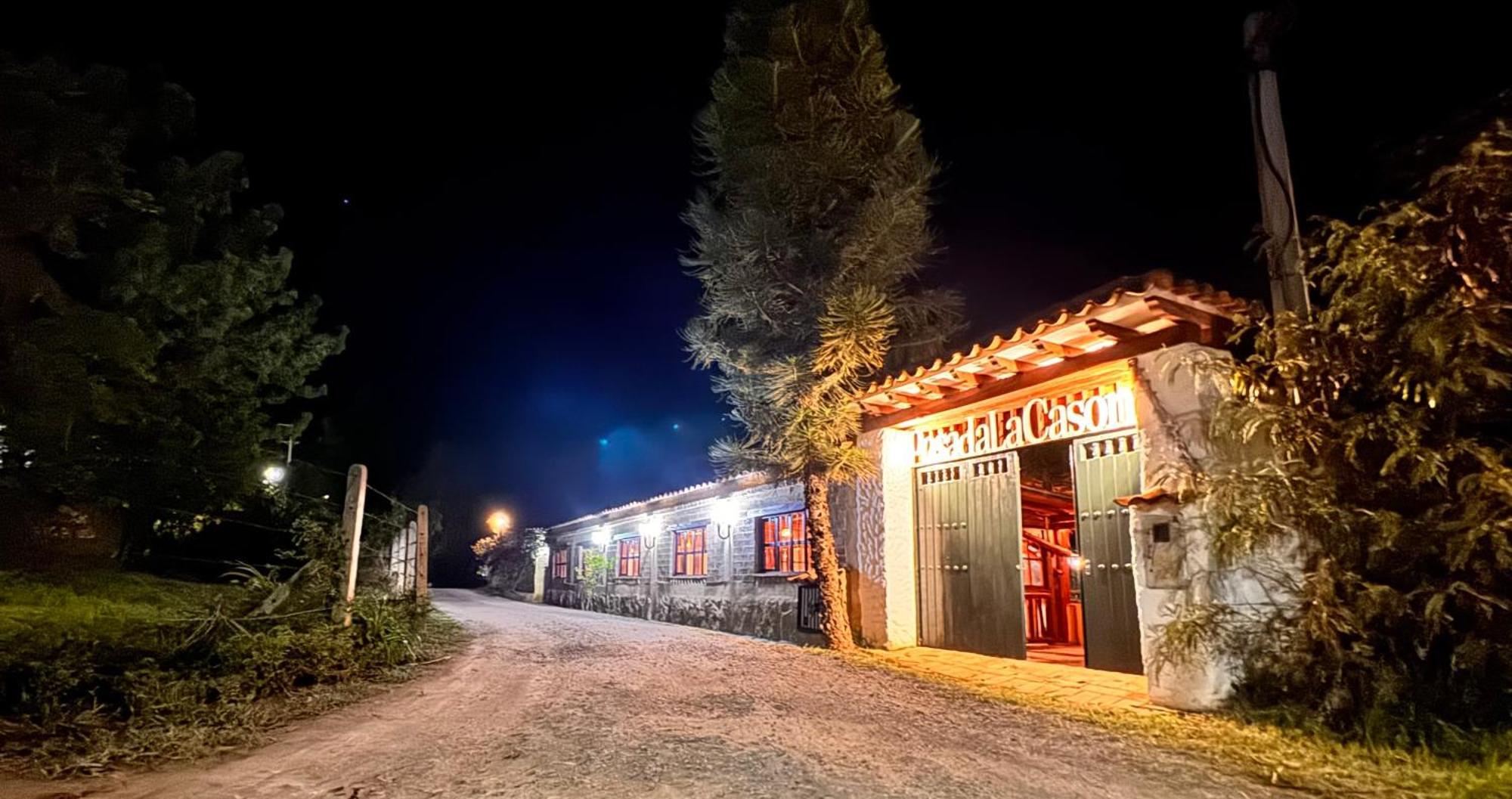 Posada Campestre La Casona Villa de Leyva Esterno foto