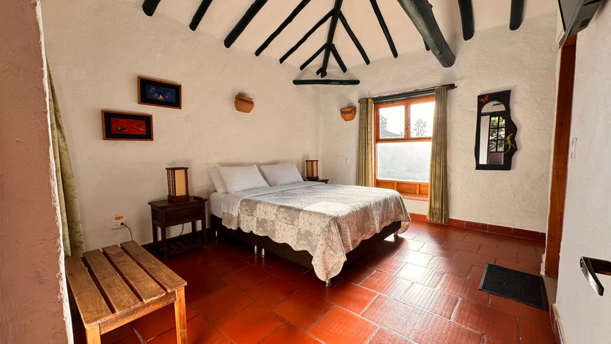 Posada Campestre La Casona Villa de Leyva Esterno foto