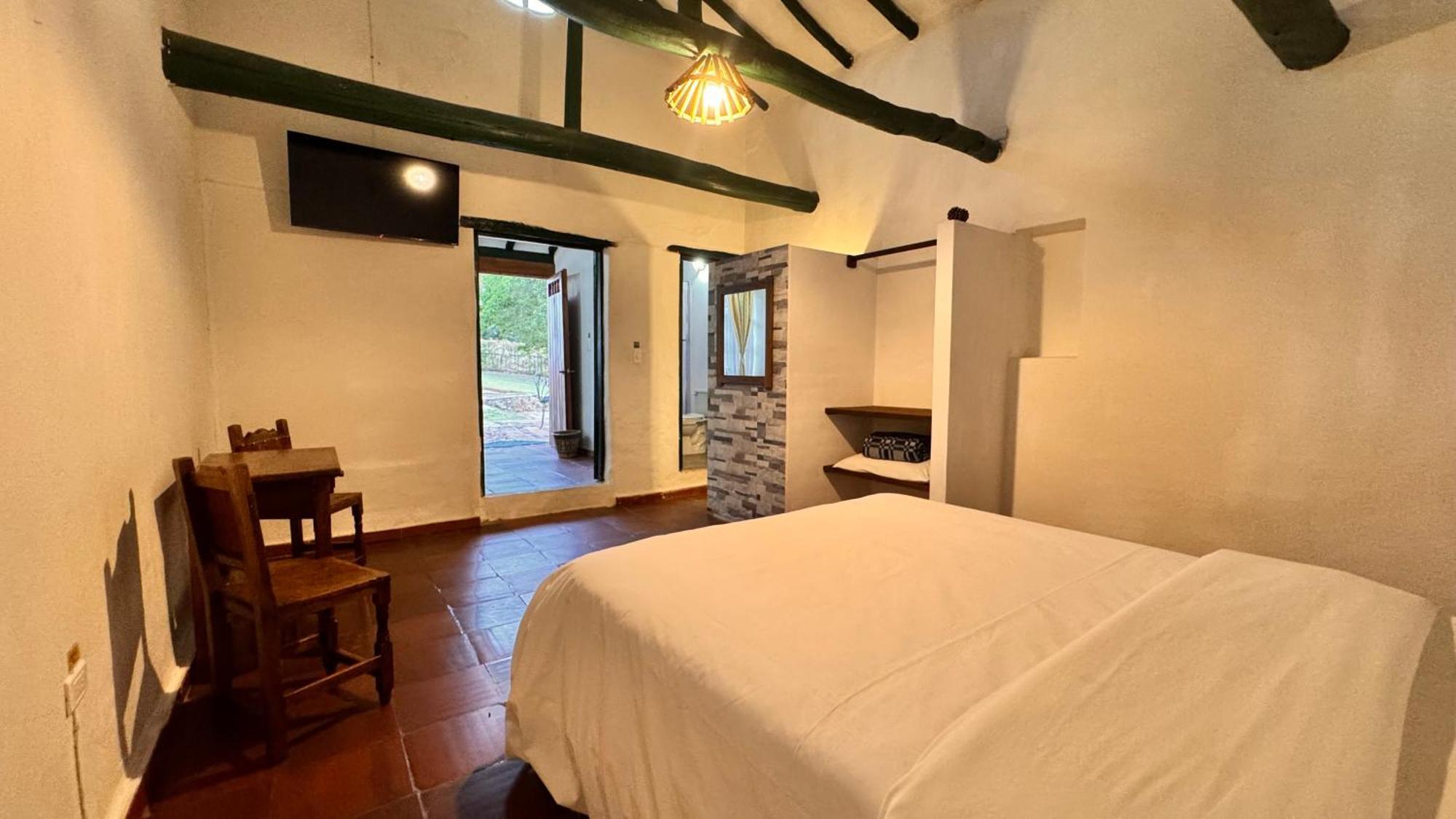 Posada Campestre La Casona Villa de Leyva Esterno foto