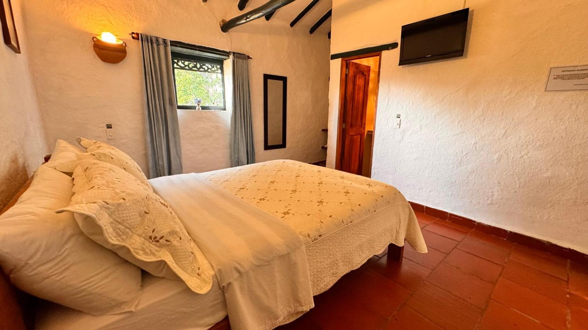 Posada Campestre La Casona Villa de Leyva Esterno foto
