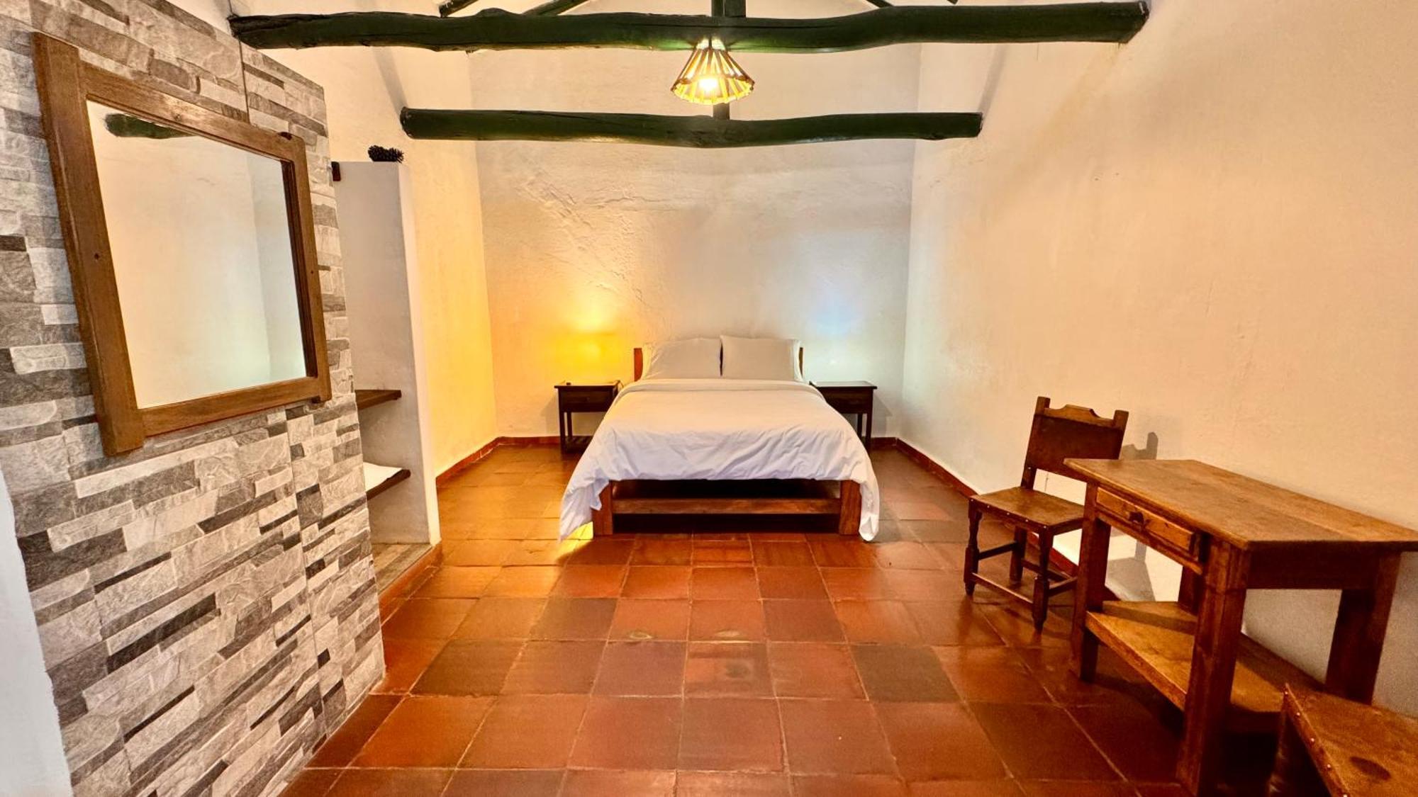 Posada Campestre La Casona Villa de Leyva Esterno foto