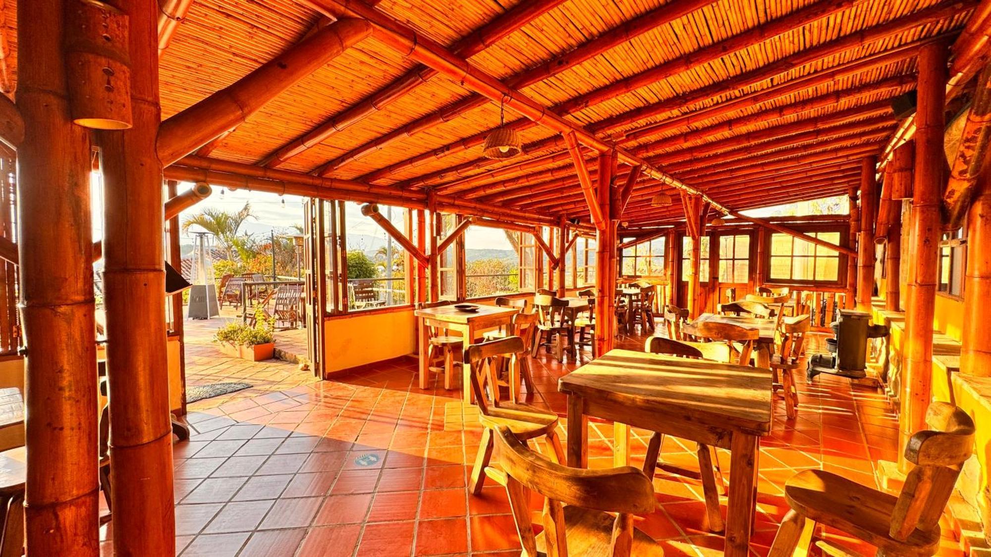 Posada Campestre La Casona Villa de Leyva Esterno foto
