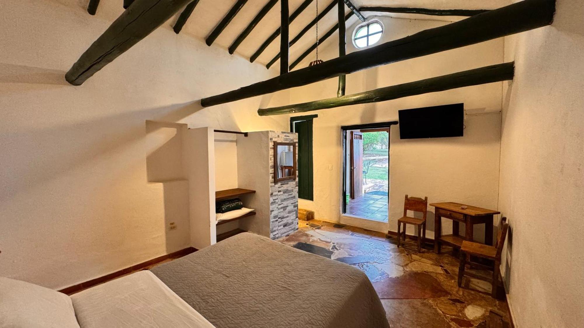 Posada Campestre La Casona Villa de Leyva Esterno foto