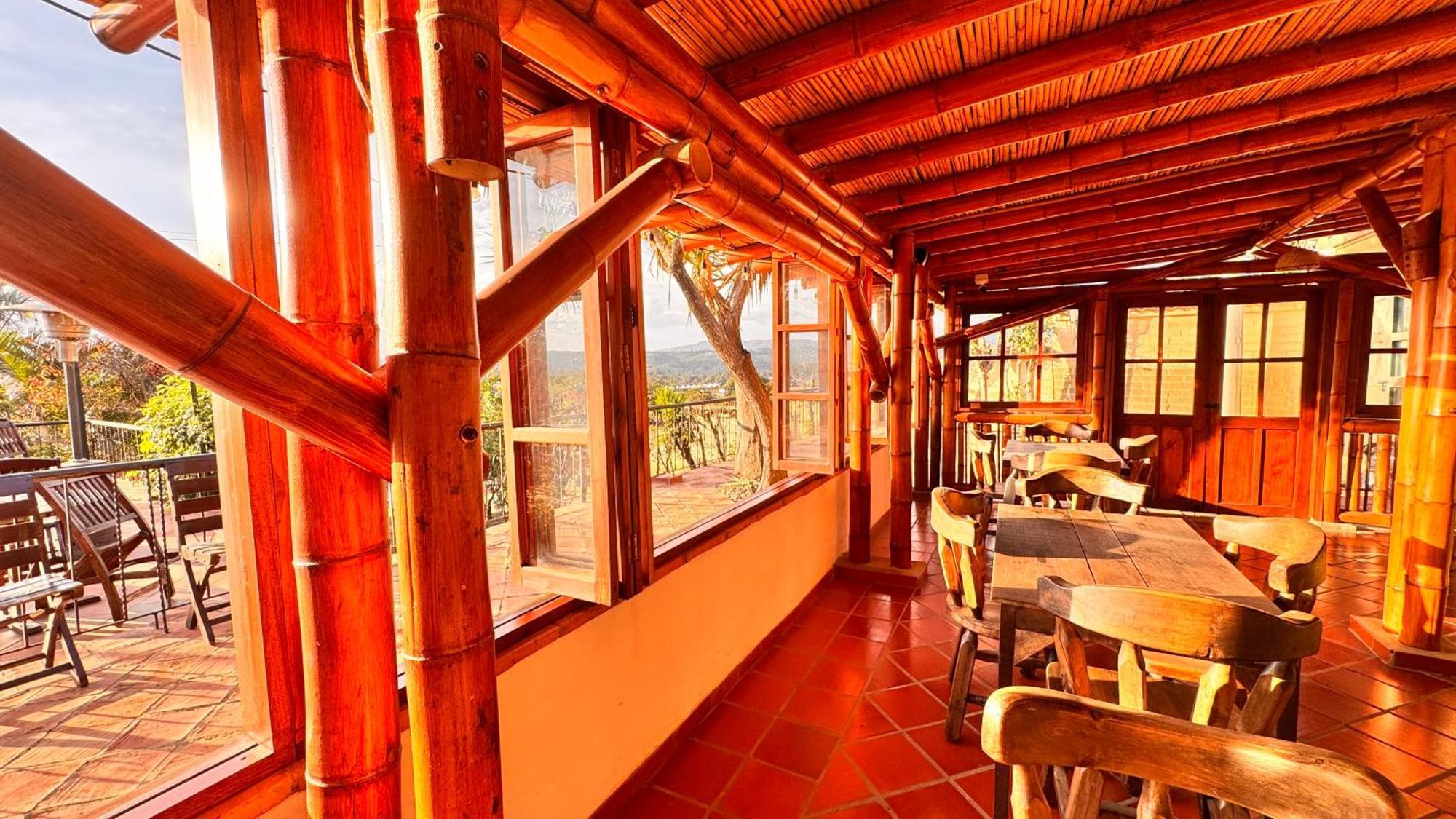 Posada Campestre La Casona Villa de Leyva Esterno foto