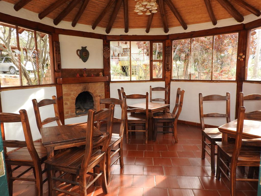 Posada Campestre La Casona Villa de Leyva Esterno foto