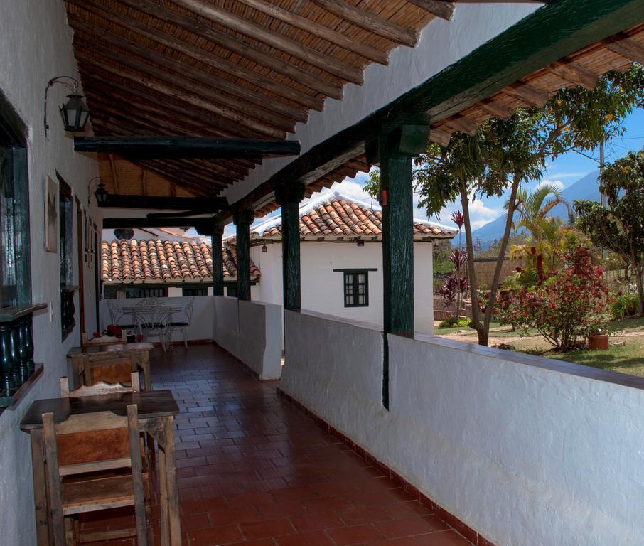 Posada Campestre La Casona Villa de Leyva Esterno foto