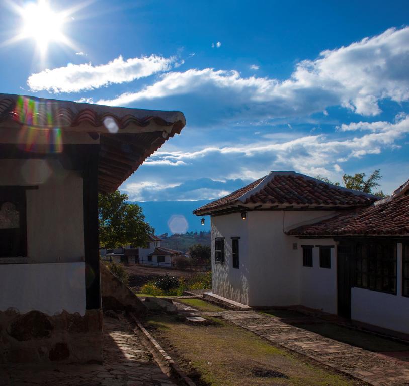 Posada Campestre La Casona Villa de Leyva Esterno foto