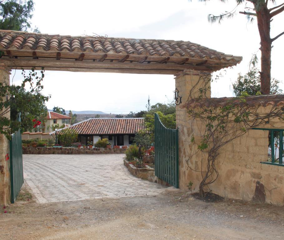 Posada Campestre La Casona Villa de Leyva Esterno foto