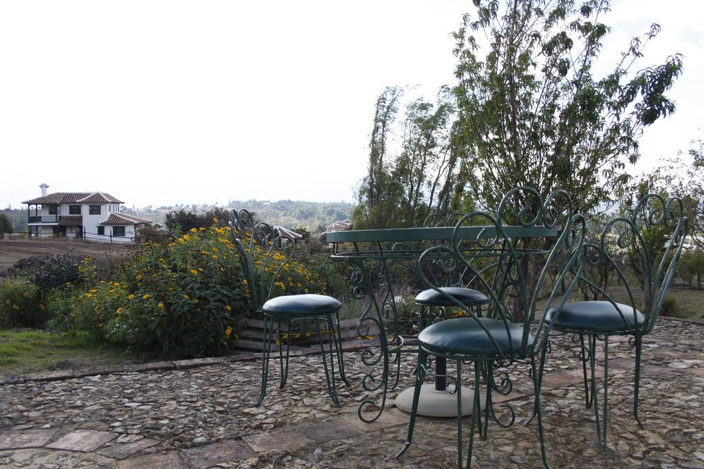 Posada Campestre La Casona Villa de Leyva Esterno foto
