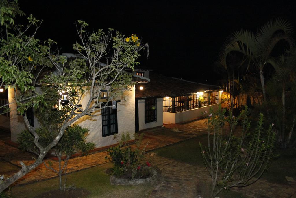 Posada Campestre La Casona Villa de Leyva Esterno foto