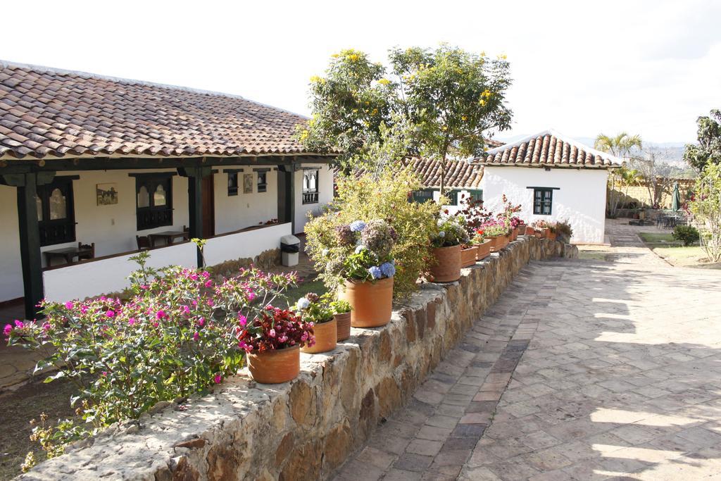 Posada Campestre La Casona Villa de Leyva Esterno foto