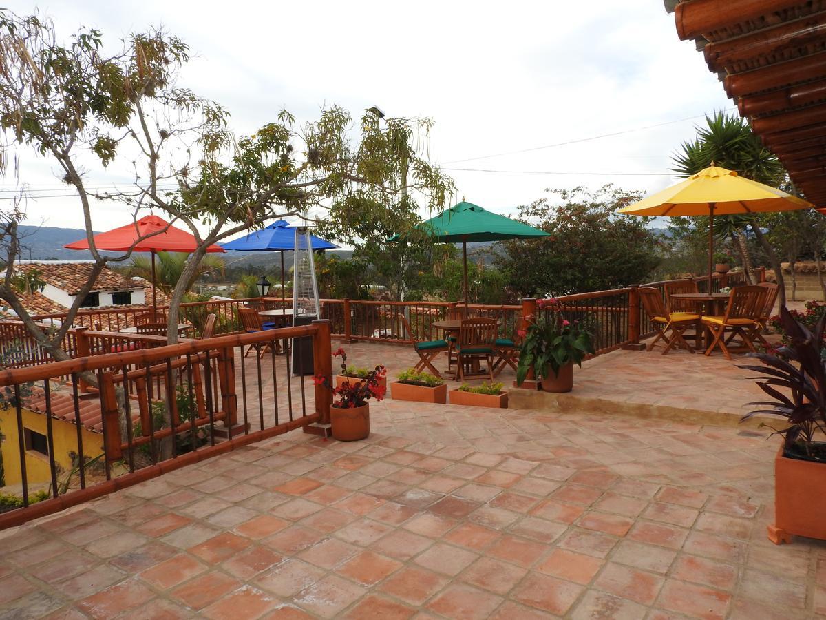 Posada Campestre La Casona Villa de Leyva Esterno foto